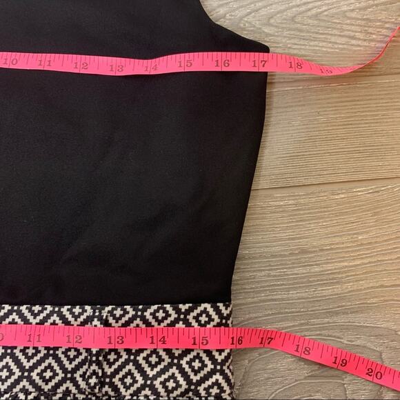 J. McLaughlin Catalina cloth top linen skirt printed dress sz m - Picture 5 of 6